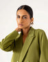 TAILORED OVERSIZED PANAMA BLAZER